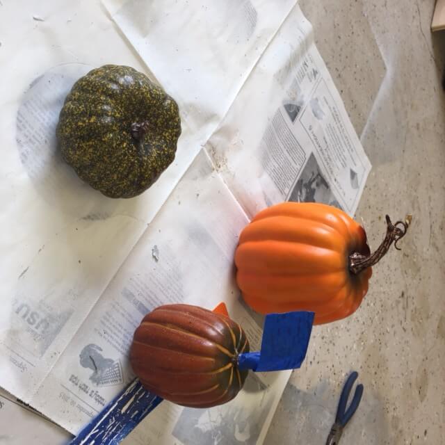 paint cheap store bought pumpkins