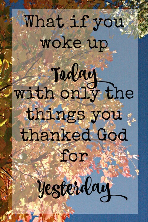 be thankful today