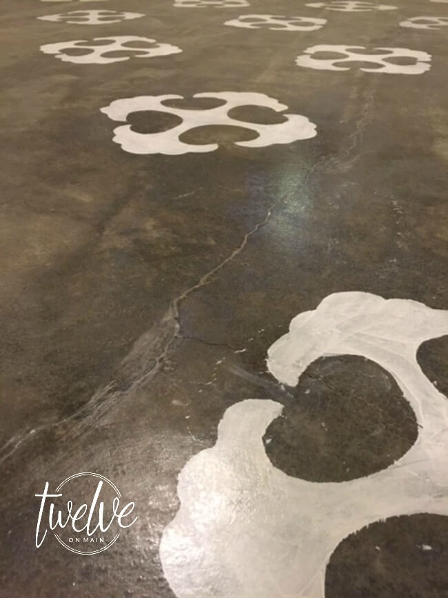 How to Stencil Concrete Floors