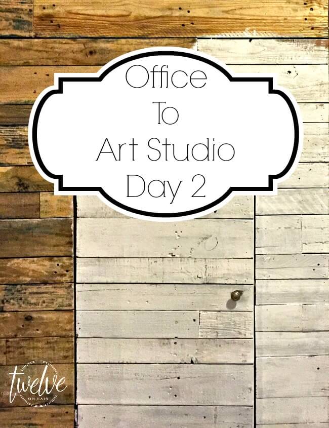 Office to Art Studio Day 2