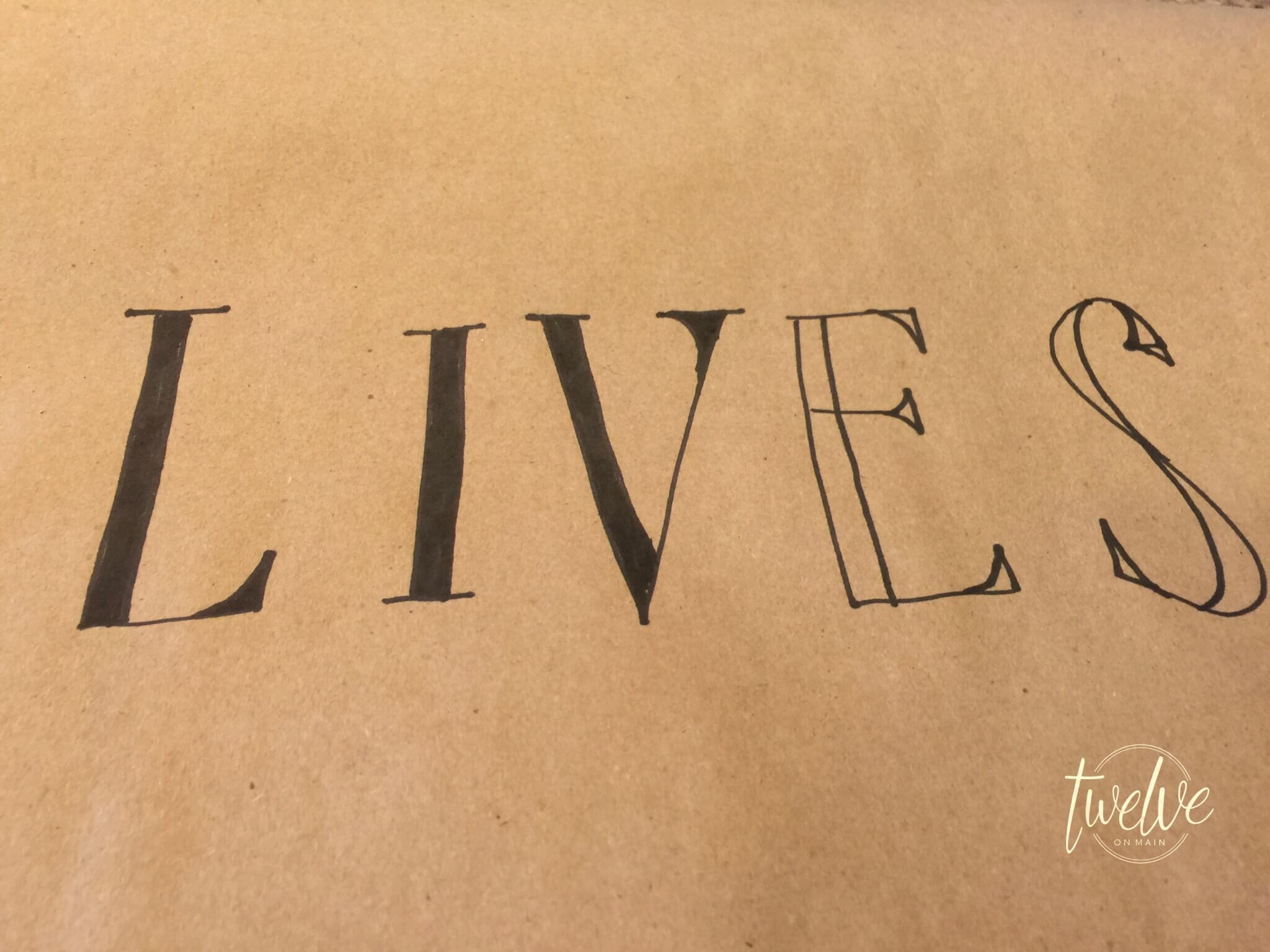 Valentines Butcher Paper Art How To