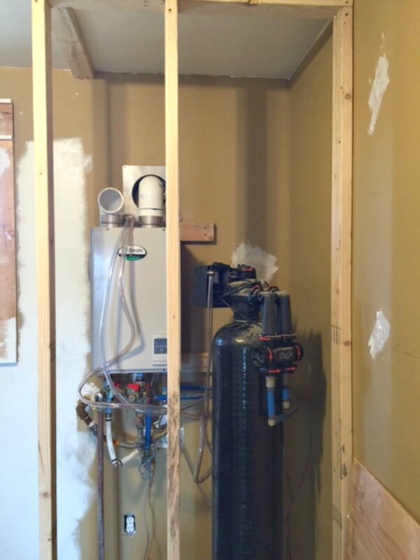 laundry room hidden water heater laundry room hidden water heater