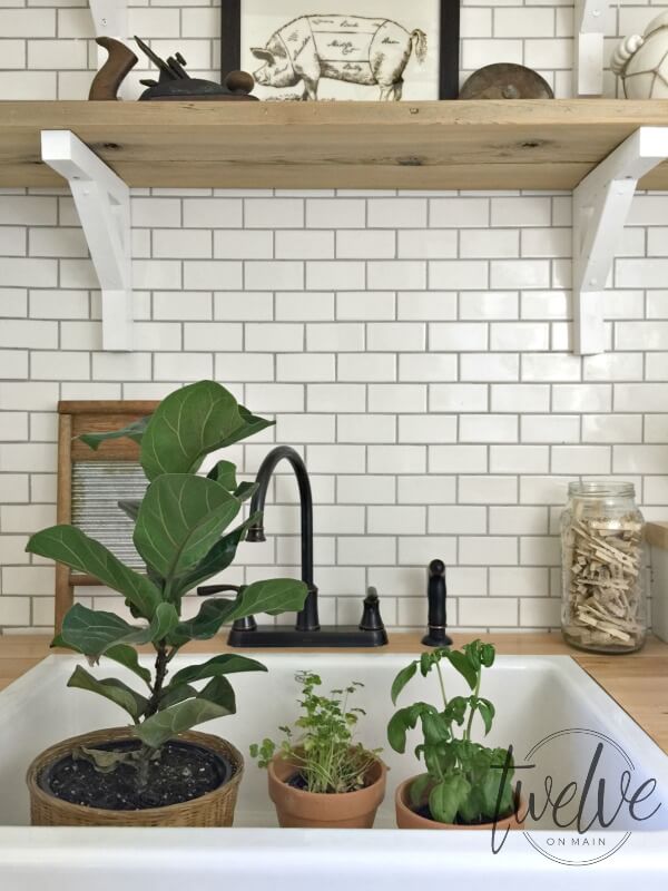 This farmhouse laundry room makeover is amazing! Go check out this One Room Challenge room reveal.