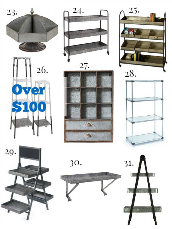 Are you looking for galvanized metal storage solutions? Well, look no further! Here are some amazing options at every price point. 