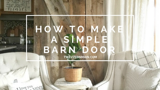 How to Make a Simple Barn Door