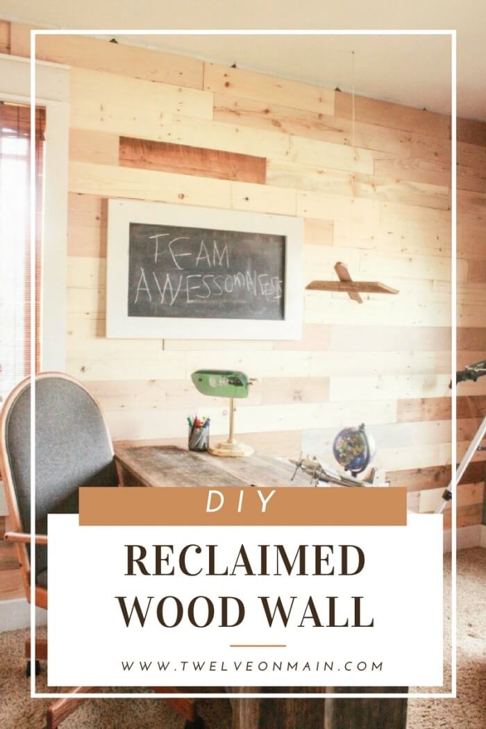 Have you ever wanted to install a reclaimed wood wall in your home?  Check out this amazing product that can be installed in minutes!!