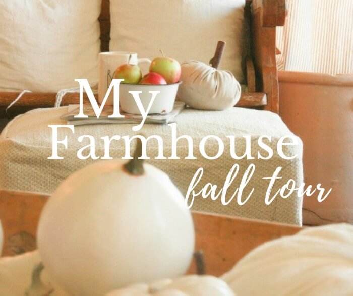 Deocrating your home for fall can be simple. Get some inspiration from this farmhouse fall tour. My-farmhouse-fall-tour