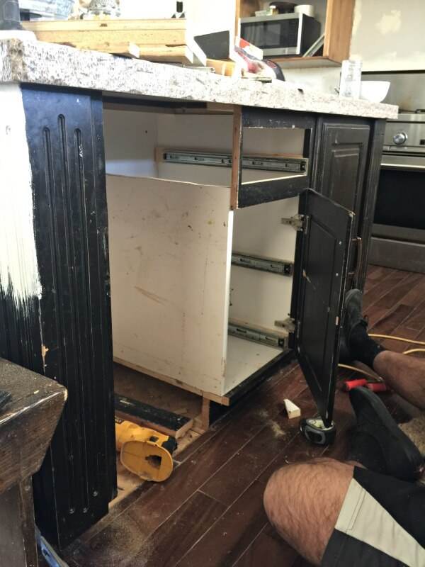 Install A Beverage Cooler In An Existing Cabinet Giveaway