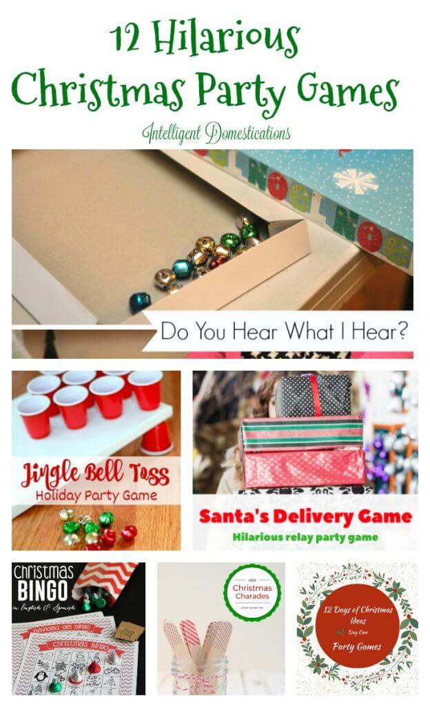 45 Hilariously Fun Christmas Games for a Party! Twelve On Main