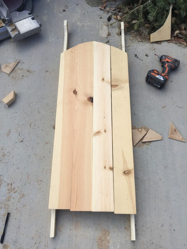 DIY Vintage Wooden Sled - Twelve On Main DIY Vintage Wooden Sled - Twelve On Main