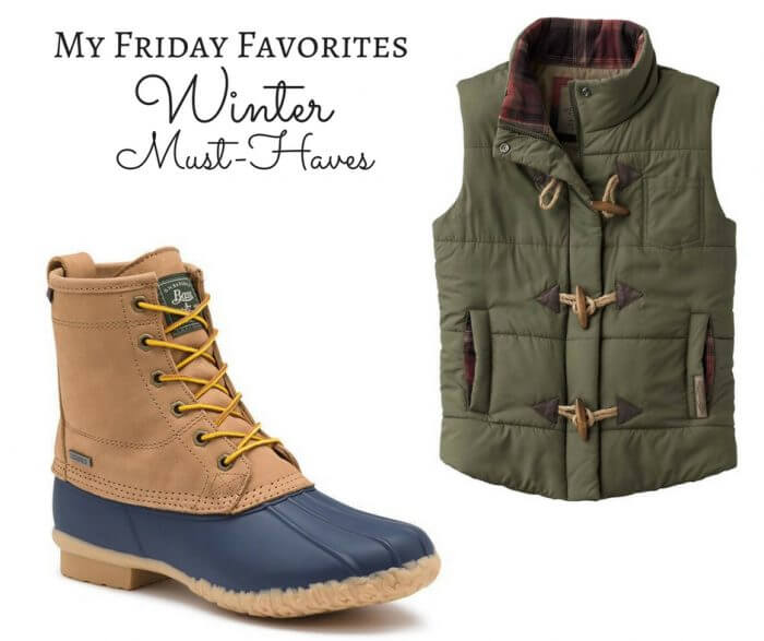 My Friday Favorites | Winter Must-Haves