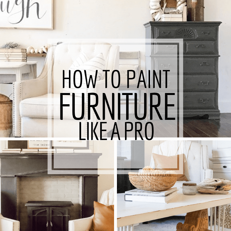 How to Paint Furniture Like a Pro The Easy Way