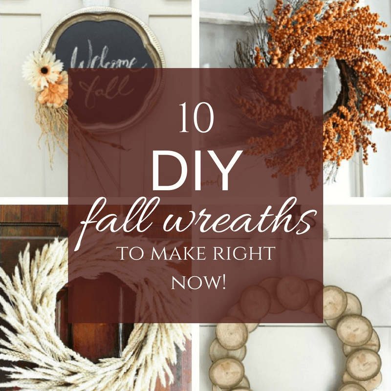 Make one of these easy DIY fall wreaths to add to your fall decor this year! Whether you like farmhouse style, rustic, or repurposed, I have it all!