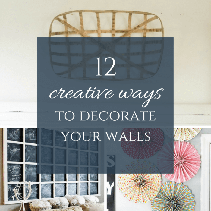 12 Creative Ways to Decorate Your Walls - Twelve On Main