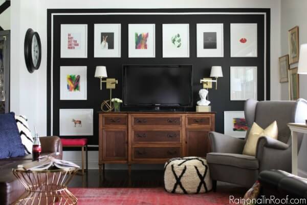 12 creative ways to decorate your walls! Includes easy DIY projects, as well as some really cool re-purpose projects. All budget friendly!