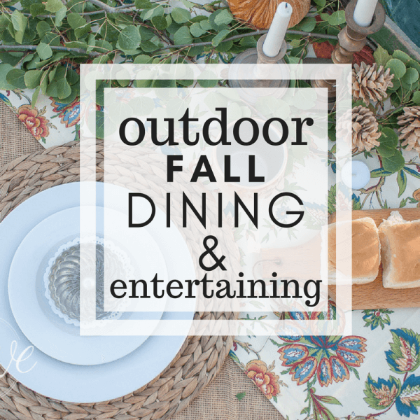 How to Rock an Outdoor Fall Table