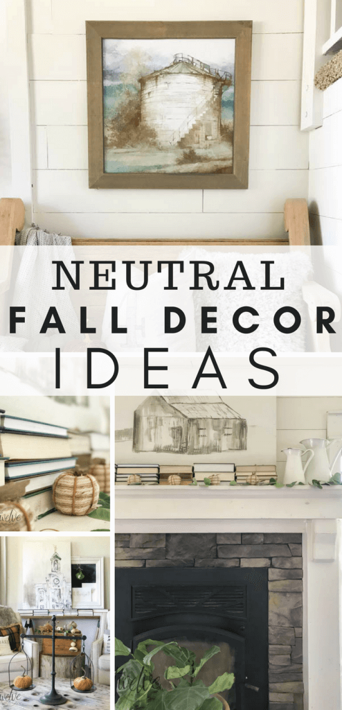 Neutral fall decor that you will fall in love with! This farmhouse looks amazing decorated for fall!