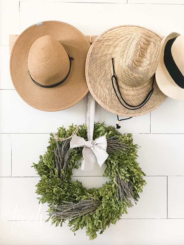 DIY Peg Coat and Hat Rack Twelve On Main