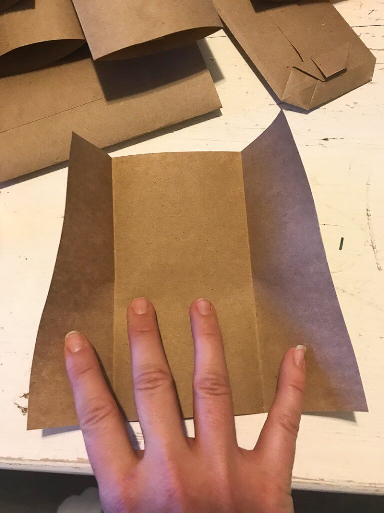 How to make an easy paper envelope out of butcher paper
