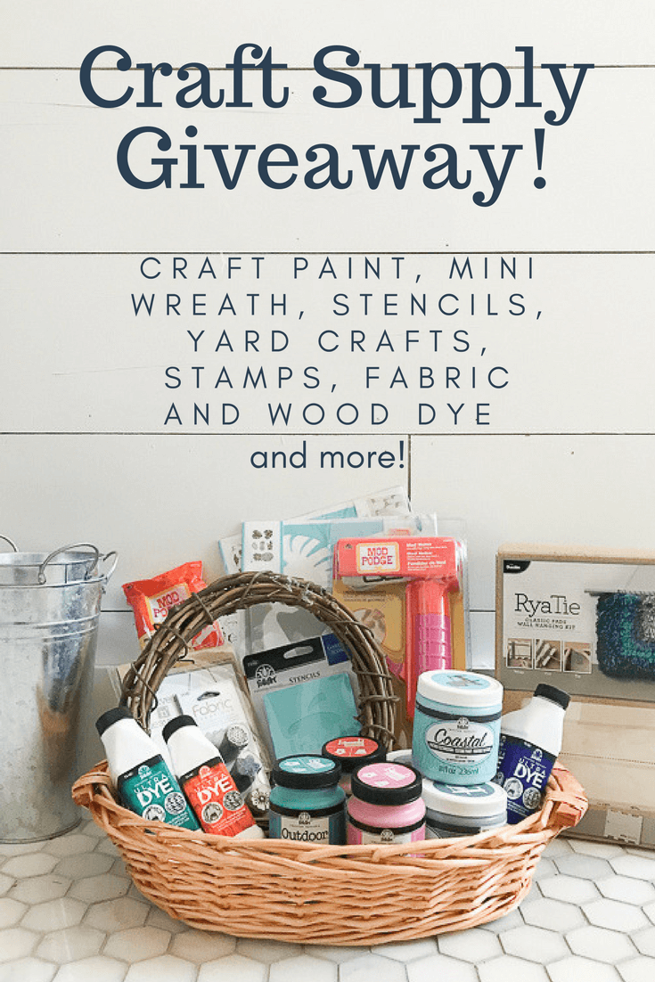 Craft Supply Giveaway | A Big Thank You