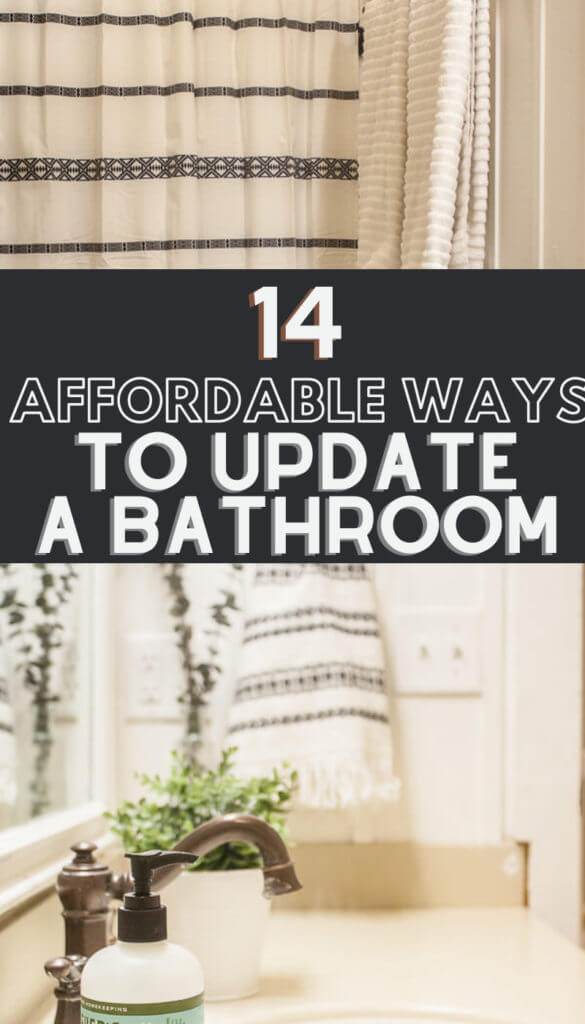 14 Affordable Ways to Update Any Bathroom Decor - Twelve On Main