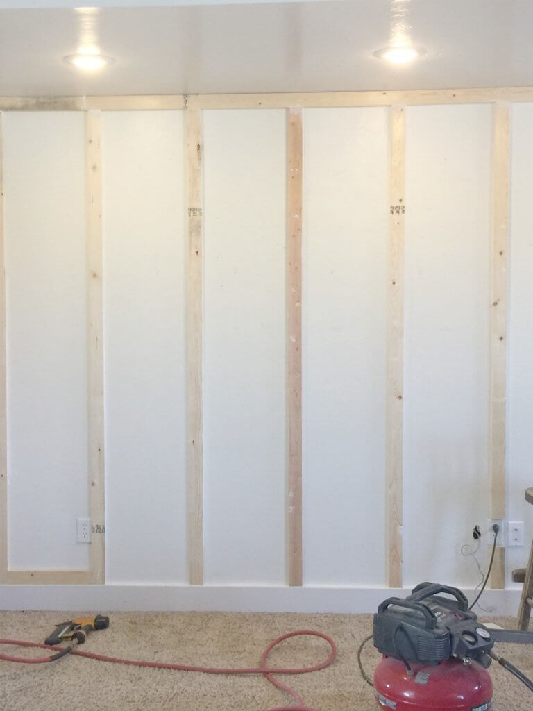 How To Install Board And Batten Wall Treatment On The Cheap