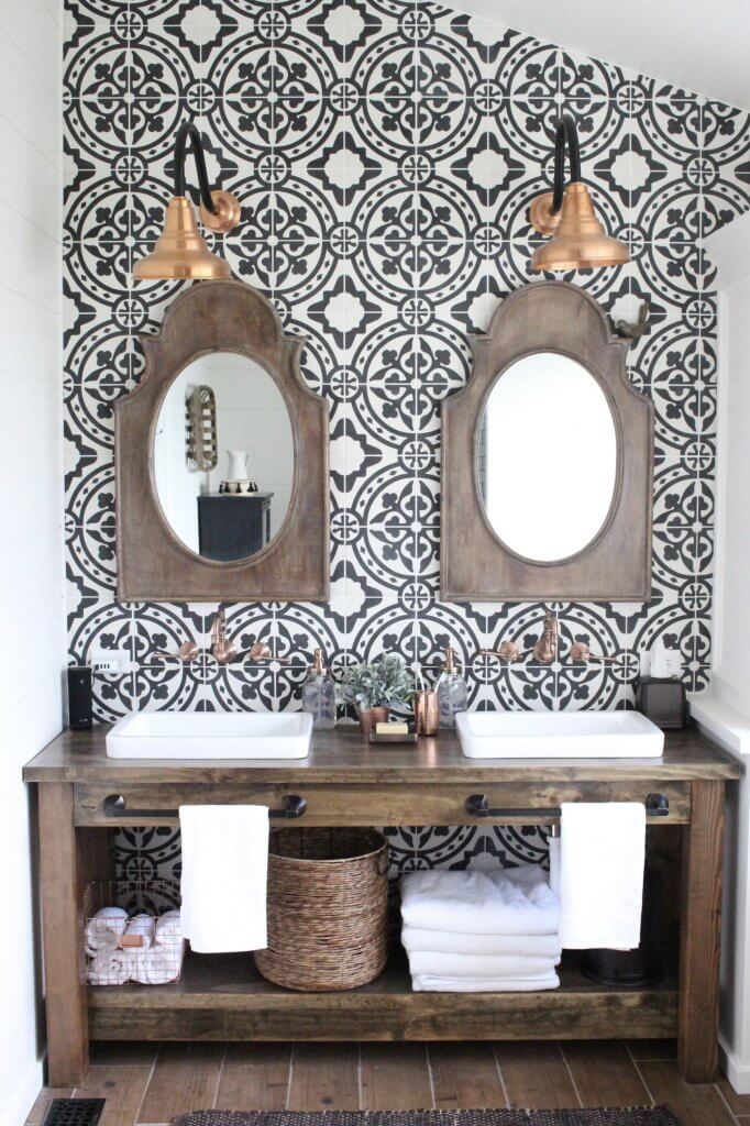 Best Gallery Of Farmhouse Style Backsplash