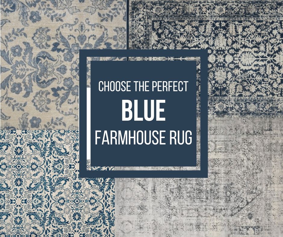 30 Beautiful Blue Farmhouse Rugs To Try in Your Home Now! Twelve On Main