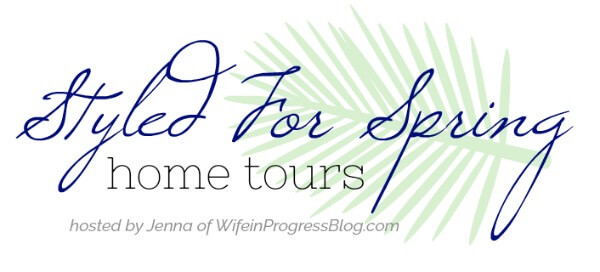 Art Inspired Farmhouse Spring Home Decor