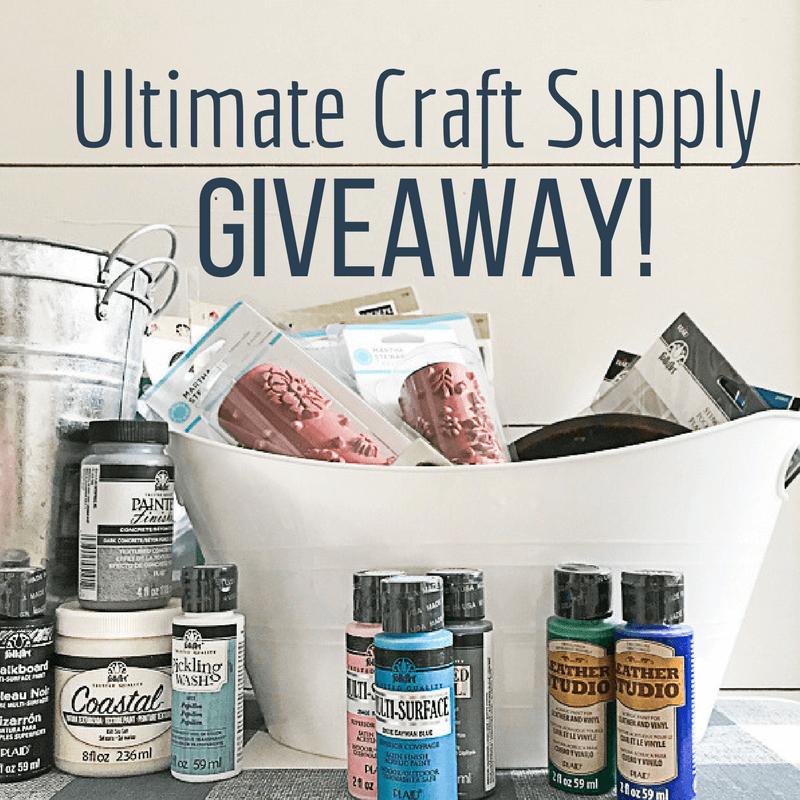 The ultimate craft supply giveaway!