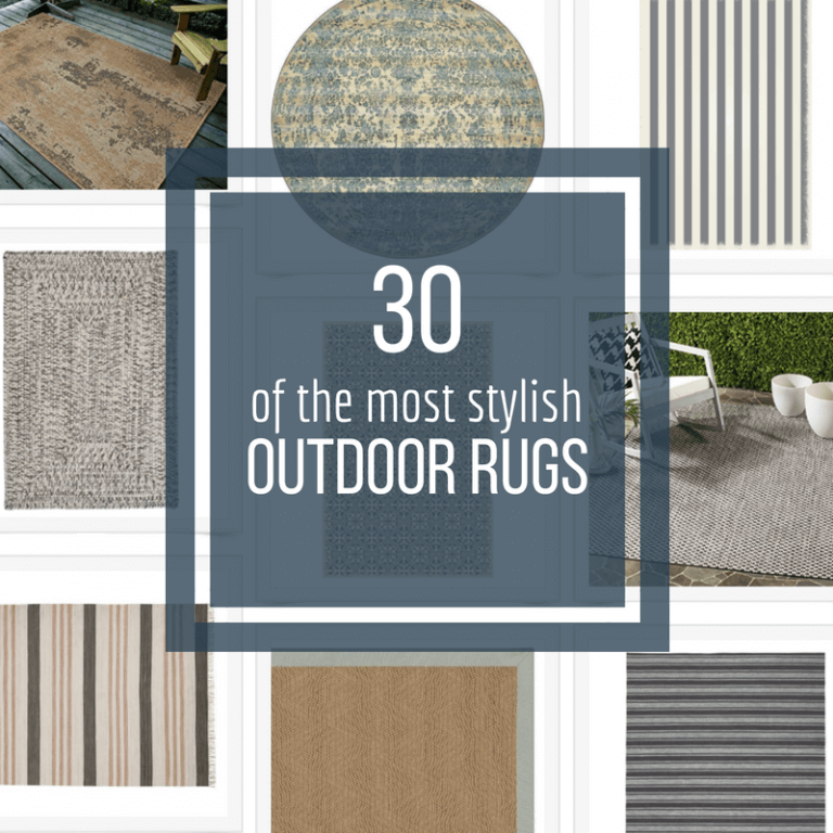 30 of the Most Stylish Outdoor Rugs for Your Home