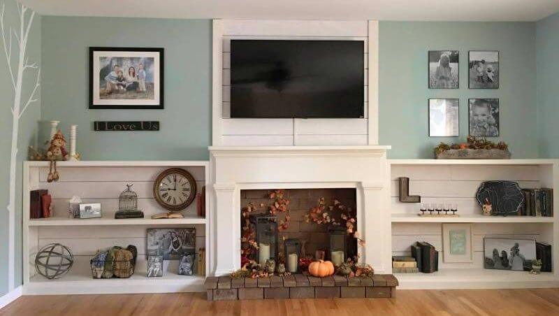 13 Stunning Diy Fake Fireplace Ideas To Make Now Twelve On Main