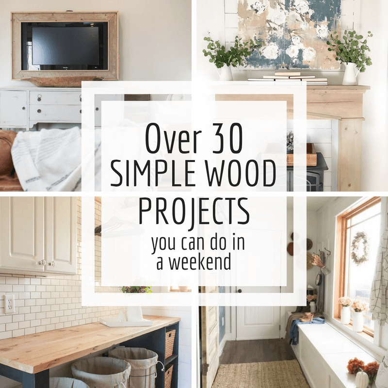 Over 30 Simple Wood Projects You Can Do in a Weekend ...