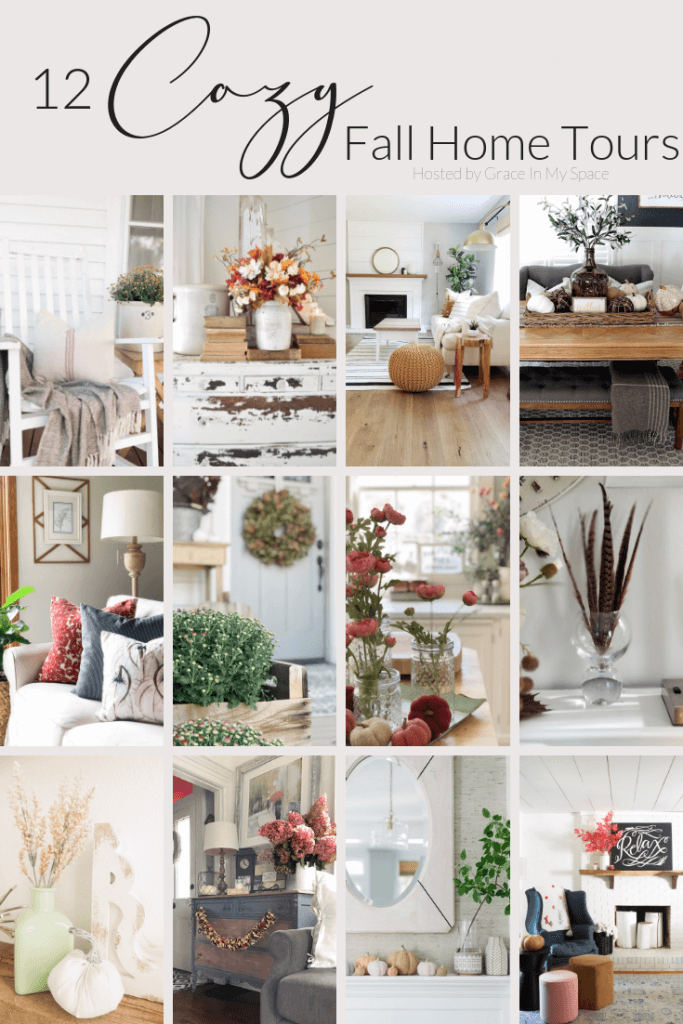 Get amazing fall decor ideas from these incredible cozy fall home tours! Check out all the style, and inspired fall decor!