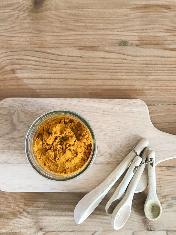 Turmeric paste is so easy to make and it has so many health benefits.  Check out the recipe here!