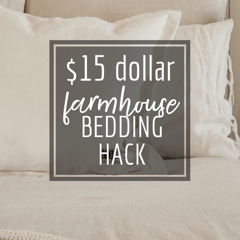 The Insanely Inexpensive Farmhouse Style Bedding Hack Twelve On Main