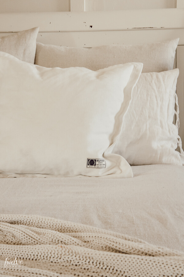 The Insanely Inexpensive Farmhouse Style Bedding Hack Twelve On Main