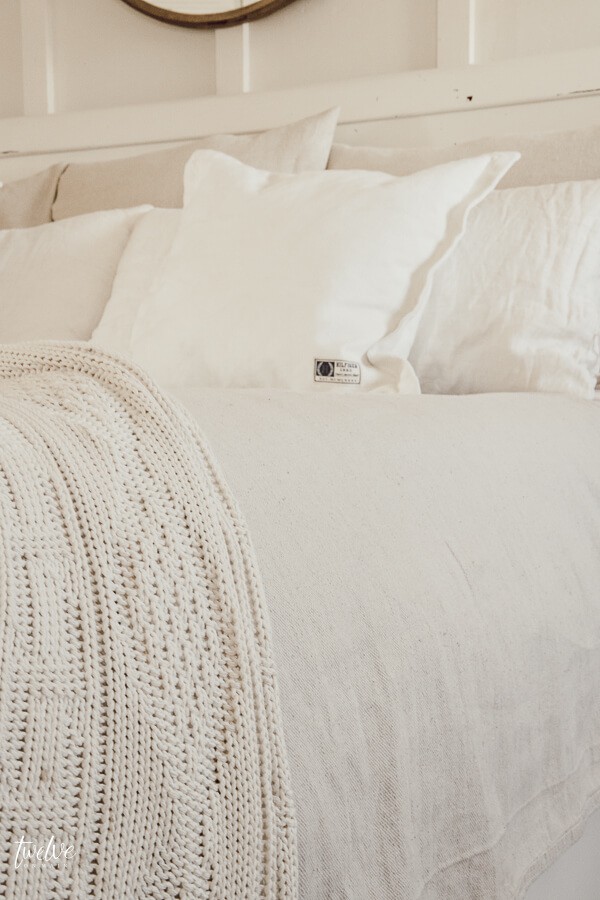 The Insanely Inexpensive Farmhouse Style Bedding Hack Twelve On Main