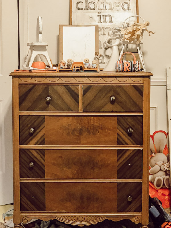 Old Dresser With Hickory Hardware, How To Paint Old Dresser Hardware