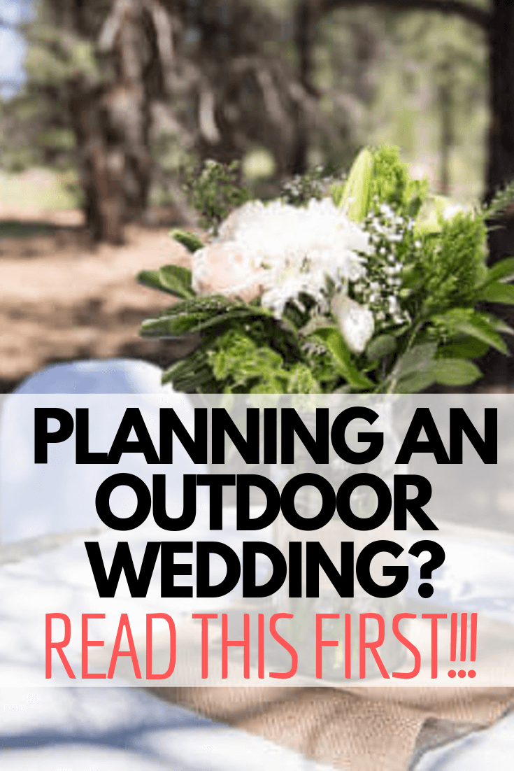 13 Important Elements to Consider Before Doing an Outdoor Wedding