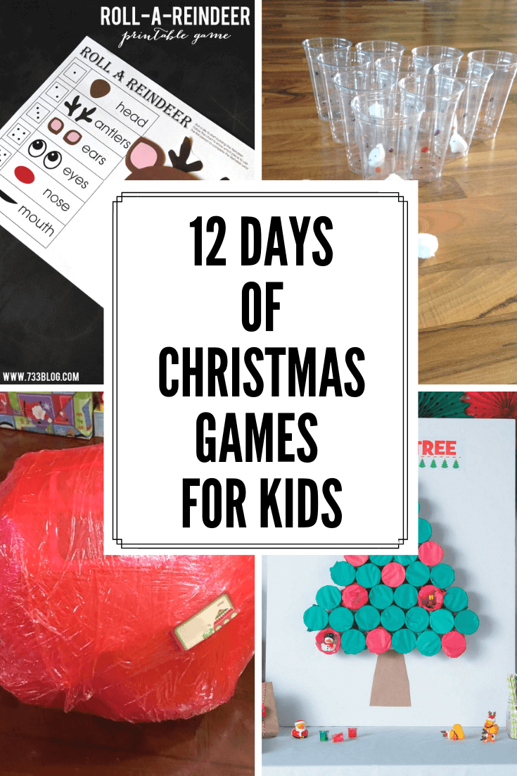 12 Days Of Super Fun Christmas Games For Kids Twelve On Main