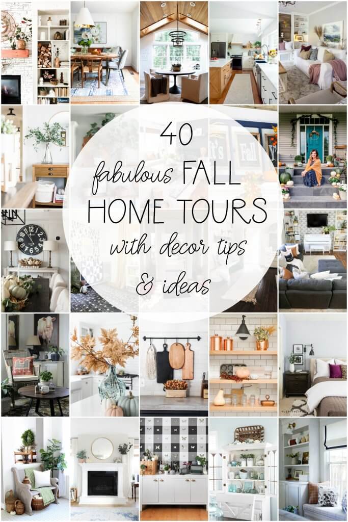 40 fabulous fall home tours with decor tips and ideas!