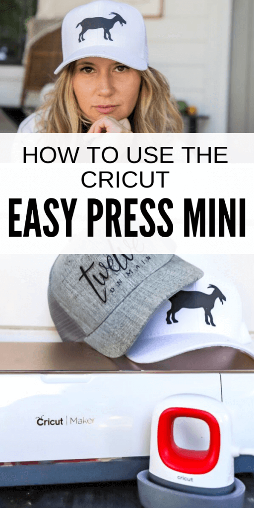 How to make custom hats, shoes and more with the new Cricut Easy Press Mini! Its the most adorable and useful tool!