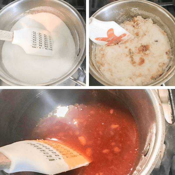 How to cook sugar for homemade caramel sauce