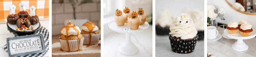 cupcake ideas for fall and Halloween
