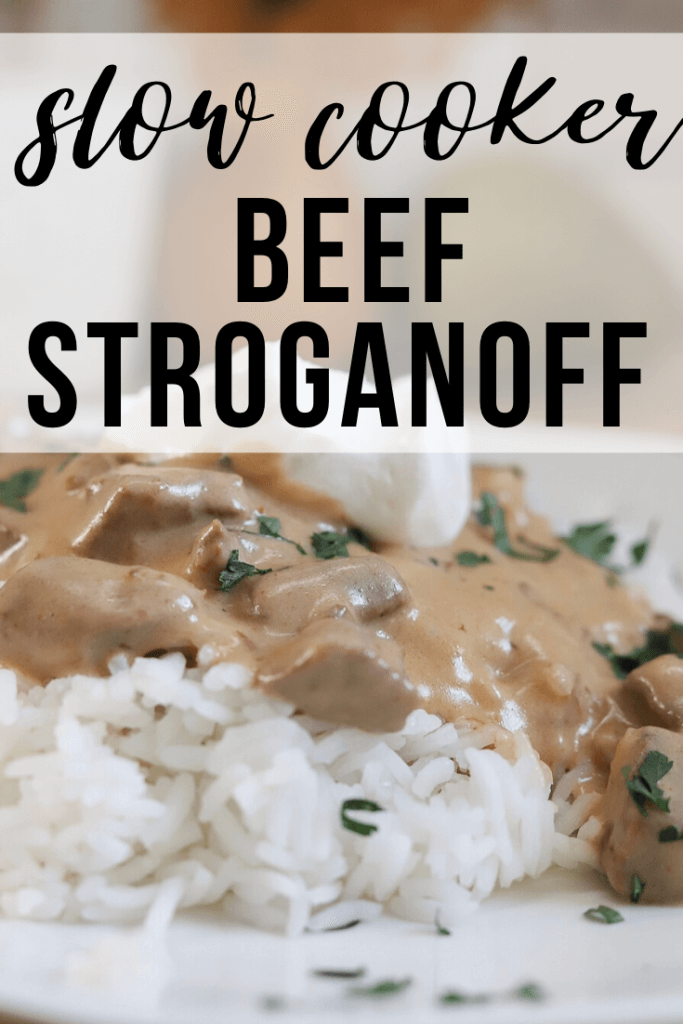 The most amazing and easy beef stroganoff recipe! Make this in the oven, Instapot, or slow cooker! This recipe is so versatile and pantry friendly!