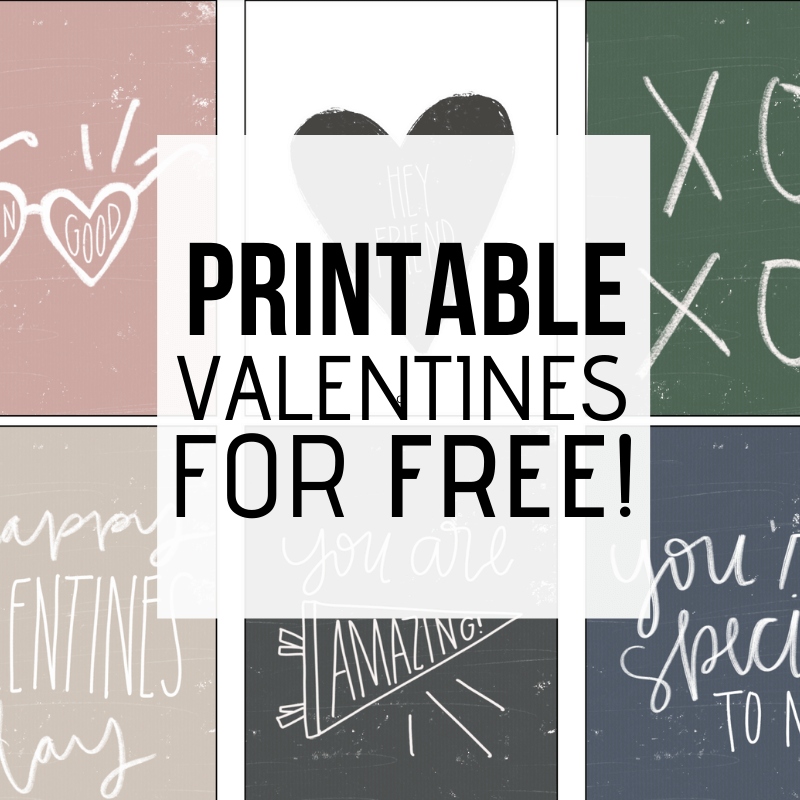 Super Cute Free Printable Valentines Cards Twelve On Main