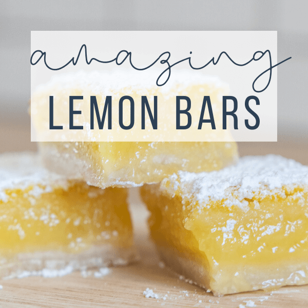 Ina Garten Sweet and Tangy Lemon Bar Recipe