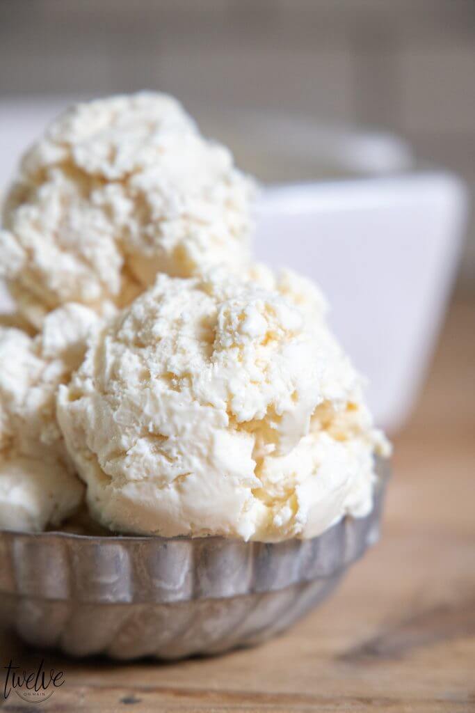 The most amazing, creamy and tangy no churn cheesecake ice cream! See how easy it is to make!