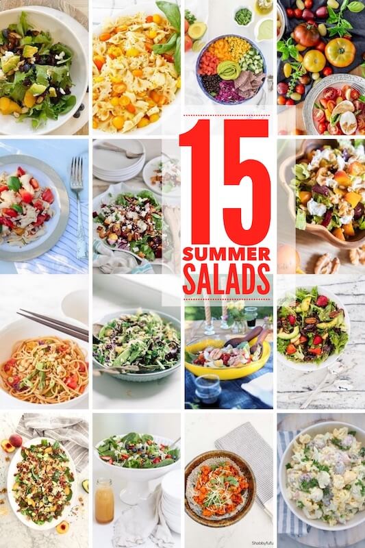 The perfect collection of delicious summer salads perfect for any occasion.